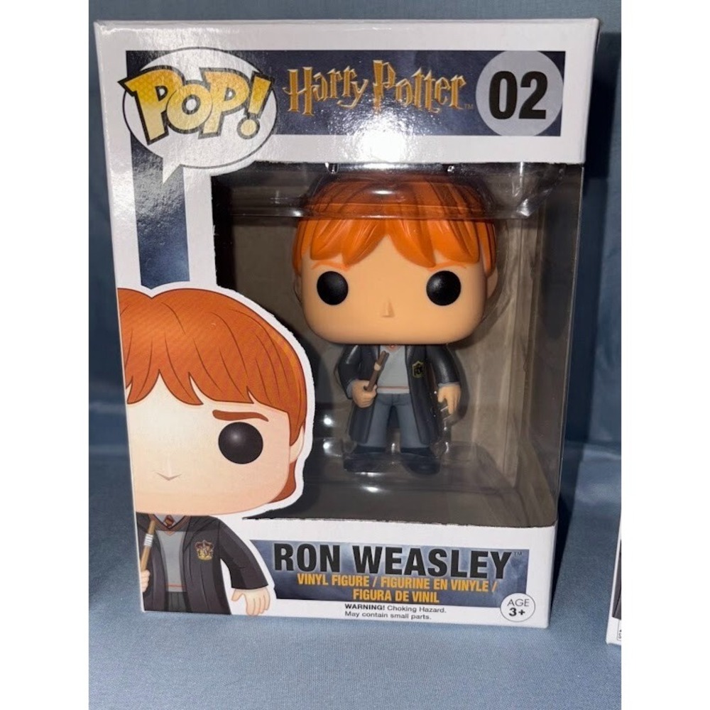 Funko Pop Vinyl Figure Bundle Harry Potter Ron Hermione 31 02 03 Set - Picture 5 of 11